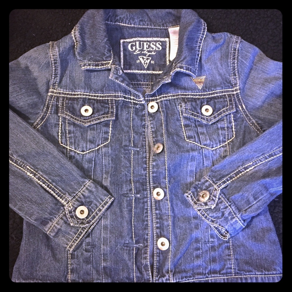 Girls Guess Denim Jacket